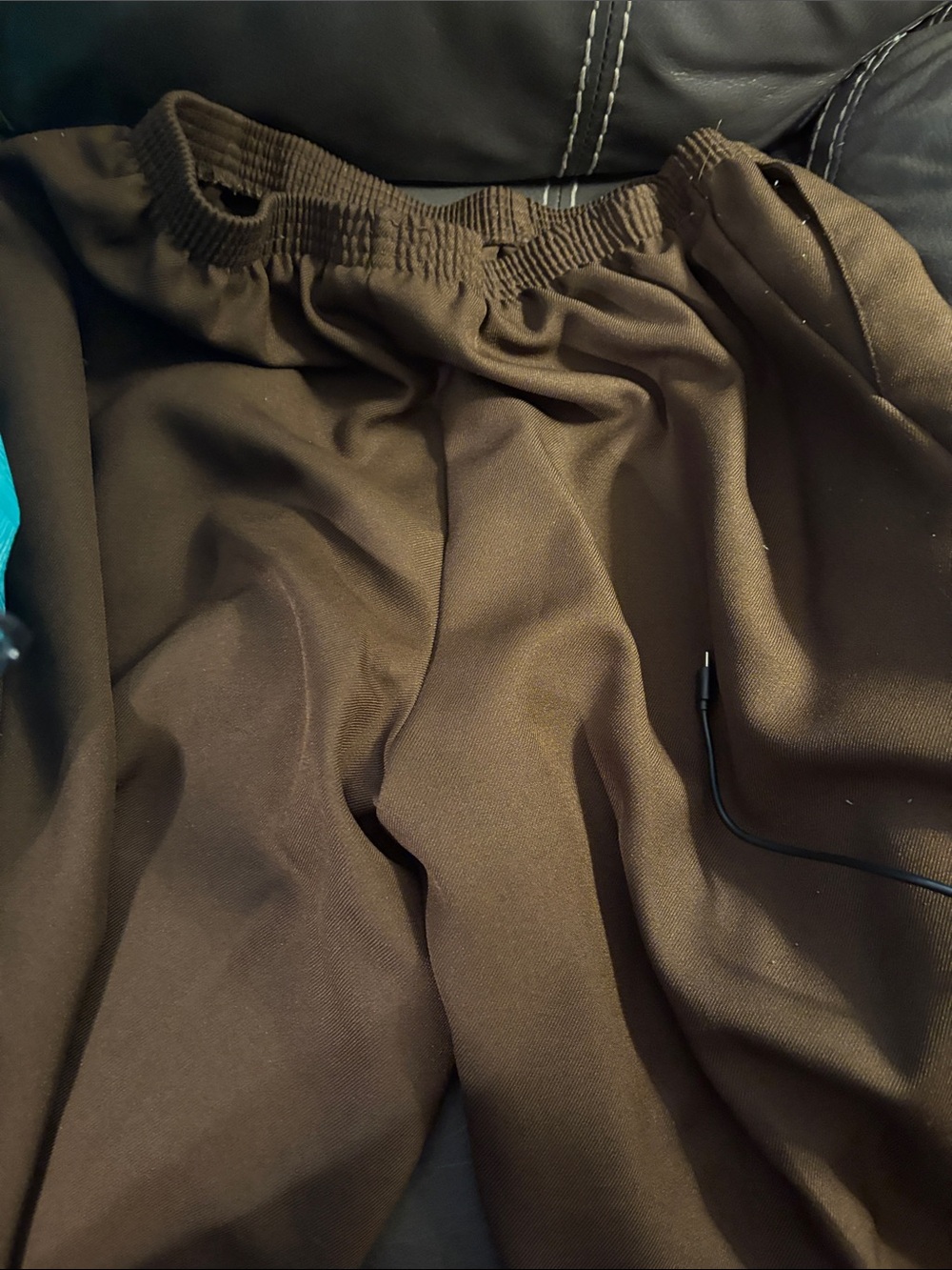 Alfred Dunner woMen's Brown Elastic-Waist pants